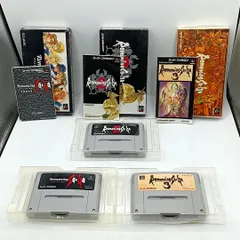 【スーパーファミコンソフト】「ロマンシング・サガ 1・2・3」3本セット 外箱・説明書付き 動作品