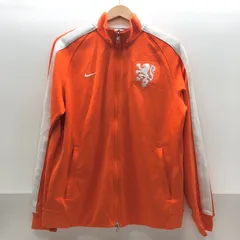 NIKE オランダ代表 トラックジャケット XLサイズ ダブルジッパー オレンジ ナイキ SGSF26-0697