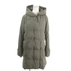 マウジー MOUSSY 中綿コート 1 グレー フード付き 長袖 袖リブ 無地 /AO12 ■GY61のサムネイル