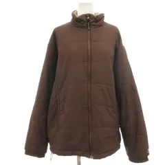 ヘリーハンセン HELLY HANSEN 中綿ジャケット ブルゾン ジップアップ M 茶 ブラウン 無地 /RG ■GY60のサムネイル