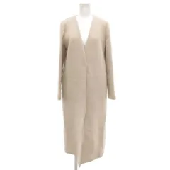 フレイアイディー FRAY I.D ロングコート 0 白 ホワイト 無地 ノーカラー  /YJ ■GY61