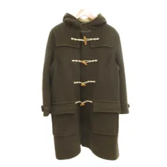 ニコルクラブ NICOLE CLUB ダッフルコート ウール M カーキ色 ミドル丈  /SJ ■GY59