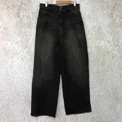 sedacle セダクル ヴィンテージ カラー オーバーダイ デニム パンツ ブラック Sサイズ □□☆のサムネイル