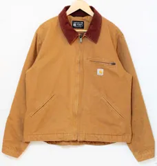 【中古】 Carhartt メンズブルゾン L Carhartt/デトロイトジャケット/L/茶 ブラウン/103828brn