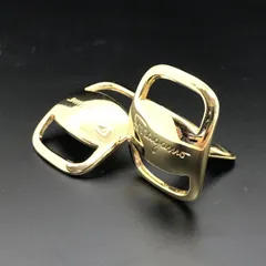 Salvatore Ferragamo　フェラガモ　イヤリング　ヴァラ　クリップ式　ゴールド　0466のサムネイル