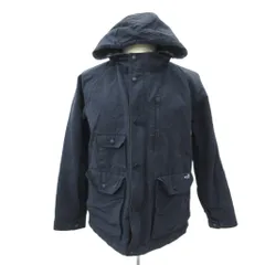クロコダイル CROCODILE ジャケット マウンテンパーカー ミドル丈 LL 紺 ネイビー /HO15 ■GY58のサムネイル