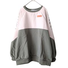 ゆるダボ 個性派 ハーフジップスウェット 太アーム フリー ピンク 
