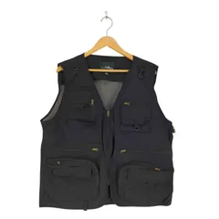 ユーズドフルギ USED古着 マルチポケット フィッシングベスト メンズ  3XL