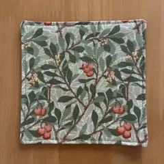 優しい雰囲気モリスメドウ使用コースター裏布付き２重仕上げ