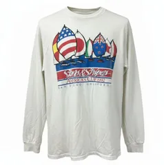 Hanes ヘインズ 長袖Tシャツ 冬 白 ホワイト Made in USA アメリカ製 古着