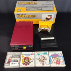 【D33799】任天堂　ファミリーコンピューター用ディスクシステム・ゲームディスク付　※ジャンク
