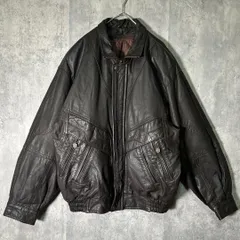 Vintage genuine leather jacket dark brown vest lining 極上 ヴィンテージ 本革 レザージャケット 短丈 ライナー 濃茶