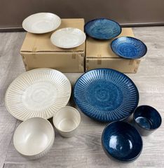 昇陽窯 陶器 皿 鉢 6点セット 作家 丹波焼 みどり貫入 プレート うつわ 昇陽窯 陶器 皿 鉢 6点セット 作家 丹波焼 みどり貫入 プレート うつわ
