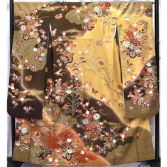 振袖 袷 桜文様 金彩加工 帯他セット - メルカリ