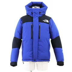 【SALE】THE NORTH FACE ザ・ノースフェイス ダウンジャケット GORE WINDSTOPPER サイズ M メンズ ロゴ ボタン エンブロイダリー 刺繍 バルトロライト アウター ブルー 青 ベトナム製
