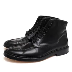 ピストレロ／PISTOLERO レースアップブーツ シューズ 靴 メンズ 男性 男性用 レザー 革 本革 ブラック 黒  504-07 Norwogian Split ノルウェー スプリット スプリットトゥ Uチップ レザーソール グッドイヤーウェルト製法