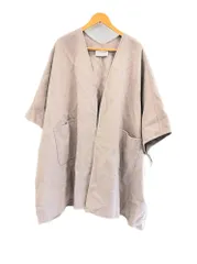 ユナイテッドアローズ UNITED ARROWS W/N リバー ポンチョ W †  1525-199-4153 コート ベージュ - 101LT-338のサムネイル