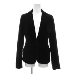 セオリー Theory 美品 テーラードジャケット 総裏地 本切羽 0 茶 ブラウン シングルブレスト /NL ■GY61