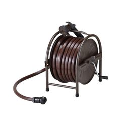 GYP0327 ストロングリール ホースリール ホース先端噴霧器付き - メルカリ