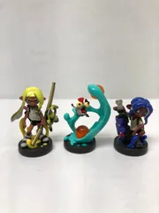 アミーボ/amiibo【スプラトゥーン シリインクリング】イエロー・オクトリング・ブルー・コジャケ3体セット/初期化・初期動作確認〇