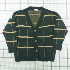 ◇ ⊇ ミニミニストア MINIMINI STORE 84DLV-003 チェック柄カーディガン ワンサイズ レディース E  【1512220072181】