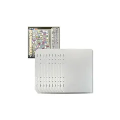 【新品】 TraEn230 ppシート シール台紙 6穴 リフィル 剥離紙 プラ板 シール帳 はがせる 半透明 バインダー 手帳 ミニ m5 A5 A6 A7 (A5) 1