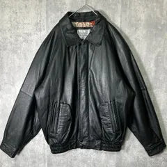 Vintage genuine lamb leather jacket black 極上 羊革 レザージャケット 短丈 黒 裏地柄 本革 美シルエット 肩パッドなし