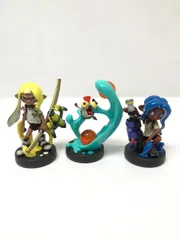 アミーボ/amiibo【スプラトゥーン シリインクリング】イエロー・オクトリング・ブルー・コジャケ3体セット/初期化・初期動作確認〇