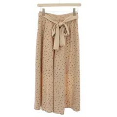 ジルスチュアート JILL STUART ワイドパンツ ドット柄 0 ピンク 092-8130008 /BM ■GY60のサムネイル