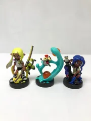 アミーボ/amiibo【スプラトゥーン シリインクリング】イエロー・オクトリング・ブルー・コジャケ3体セット/初期化・初期動作確認〇