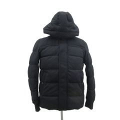 美品△PLST プラステ ダウンジャケット ネイビー 紺 ダブルジップ 