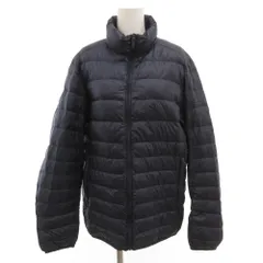 ユニクロ UNIQLO ウルトラライトダウンジャケット ブルゾン M 紺 ネイビー /JS ■GY61