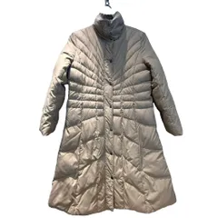 アイテム iTEM ダウンコート キルティング フェザー M ベージュ ■GY61