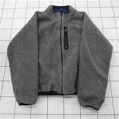 ◇ Θ フリークスストア FREAK'S STORE F18-MG-001 ボアフリースジャケット グレー系 メンズ M E  【1602040015724】