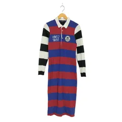 ステューシー Stussy Mix Up RUGBY ラガーシャツワンピース レディース  Sのサムネイル