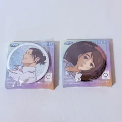 SEGAラッキーくじ 呪術廻戦 明昼の刻・黄昏の刻 E賞 缶バッジ 夏油傑 釘崎野薔薇 2点セット