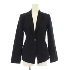 プロポーション ボディドレッシング PROPORTION BODY DRESSING テーラードジャケット 上着 ウール 1 黒 ブラック シングルブレスト 長袖 /LP ■GY60のサムネイル