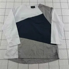 ◇ Θ ユニオンステーション Union Station M0881FBH210 切替デザイン長袖カットソー S メンズ E  【1602040061431】