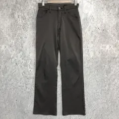 BOBSON LADY'S ボブソンレディーズ ナイロン ストレート パンツ グレー Sサイズ □□
