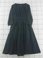 ◇ Θ ミッシェル・クラン フォーマルワンピース ブラック系 38 レディース E  【1602040070280】