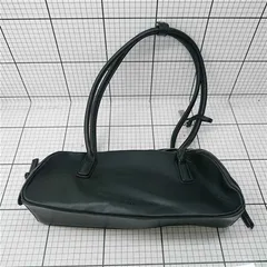 ◇ Θ アングリッド Ungrid レザー調ショルダーバッグ ブラック系 レディース E  【1602040069901】