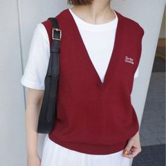 SLOANE ×ニットベスト EDIFICE別注 ダークグリーン - メルカリ