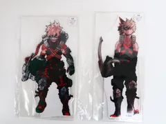 2点セット 僕のヒーローアカデミア 爆豪勝己 アクリルMEGAフィギュア ジャンプキャラクターズストア限定