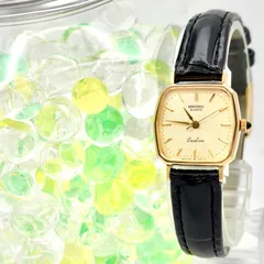 【新品電池】SEIKO セイコー Exceline エクセリーヌ レディース 腕時計 ゴールド 10角形 1221-5010 270448 新品ベルト