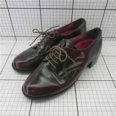 ◇ Θ ハルタ HARUTA レースアップシューズ 23.5cm EEE ワイン系 レディース E  【1602130006625】