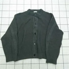 ◇ Θ リドム LIDNM lm21aw09395-08-03 コットンニットカーディガン チャコール系 メンズ L E  【1602130007257】のサムネイル
