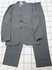 ◇ Θ メンズ セットアップスーツ グレー LLサイズ ポリエステル100% E  【1602130008087】