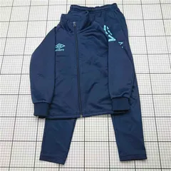◇ Θ アンブロ umbro ジャージ上下セット UMJTJG14XB UMJTJF14XB ネイビー系 キッズ E  【1602130008056】