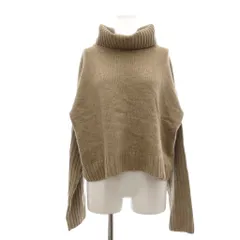 ビーミングバイビームス B:MING LIFE STORE by BEAMS セーター ウール ブラウン タートルネック 長袖 リブ編み /SX ■ECF001