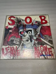 S.O.B LEAVE ME ALONE レコード　パンクロックセール 開催 中古】S.O.B - Leave me alone LP | superlame distribution